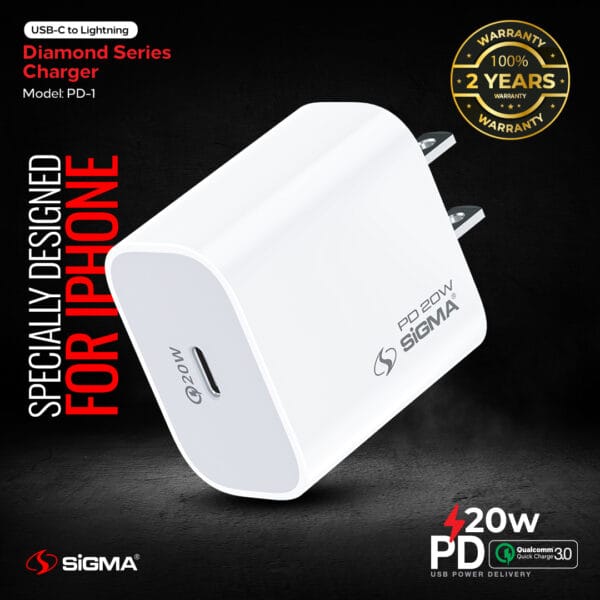 Sigma NEOPOWER 20W Charger PD-1