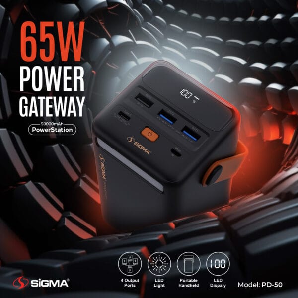 Sigma Power Bank 50000mAh PD-50