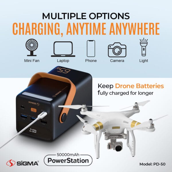 Sigma Power Bank 50000mAh PD-50 - Image 5