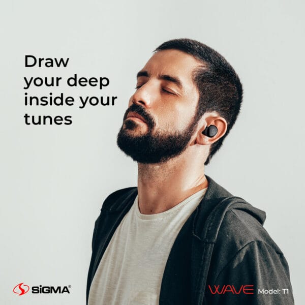 Sigma Wireless Earbuds Wave T1 TWS