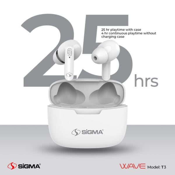 Sigma Earbuds WAVE T3 TWS - Image 7