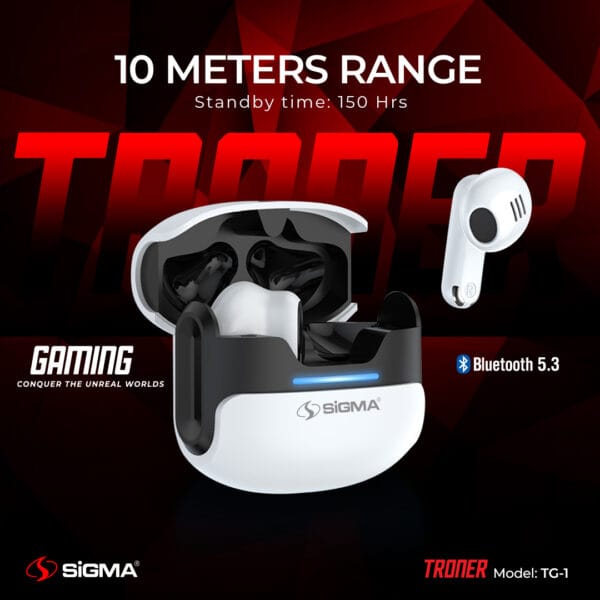 Sigma wireless TG_1 Gaming Earbuds - Image 4